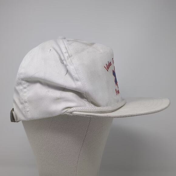 Pro Hat 5 Panel White Red Idaho Falls Fire Paramedics Rope Cap Made in USA OS - Picture 5 of 9